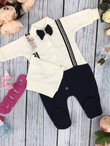 Купить оптом 207. Комбинезон ясельный с шапкой,100% хлопок интерлок в Ухте